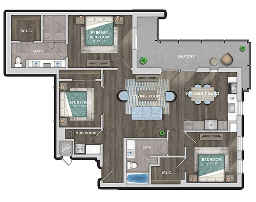 Floor plan C1