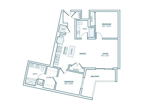 Floor plan B11