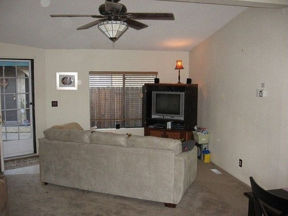 Living room with newer carpet
