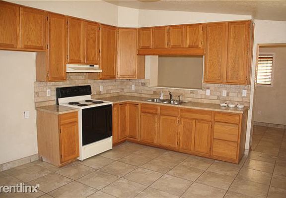 Kitchen, new fridge on way