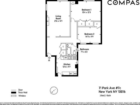 2nd image of 71 Park Ave #7C
