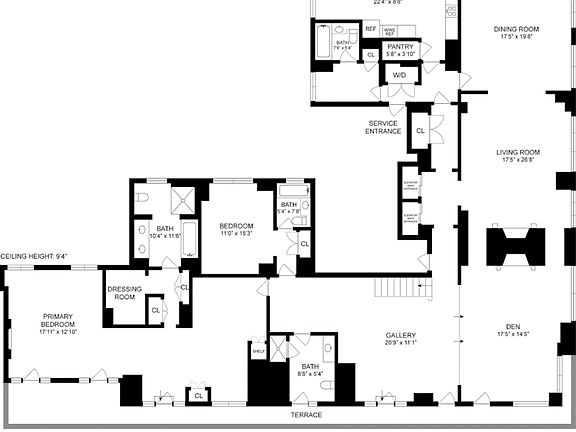 3rd image of 351 E 51st St #Penthouse 8