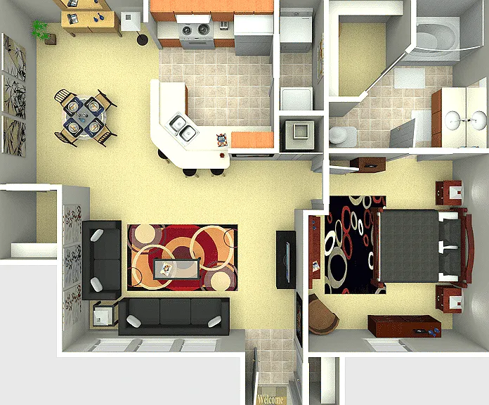Casas De Soledad A2 Oak One Bedrooms Casas De Soledad A2 Oak One Bedrooms