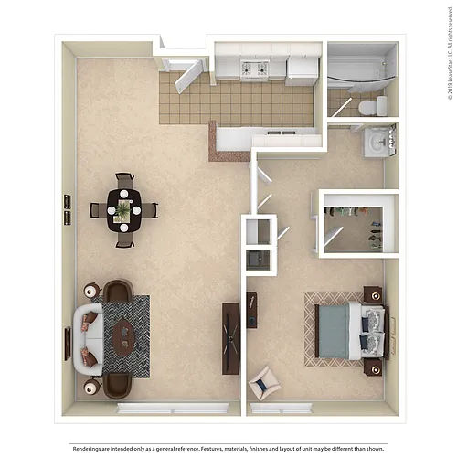 Floor plan Hampton