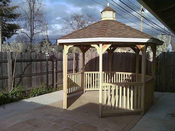 Back Patio with Gazebo