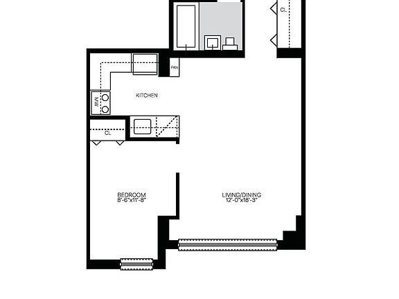 2nd image of 340 E 34th St APT 14M