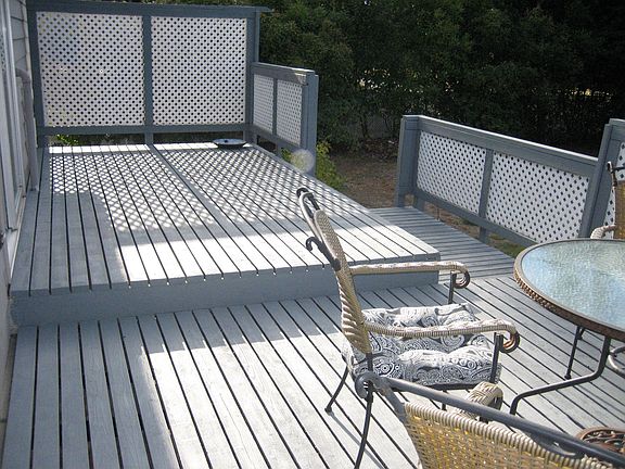Back Deck off Kitchen