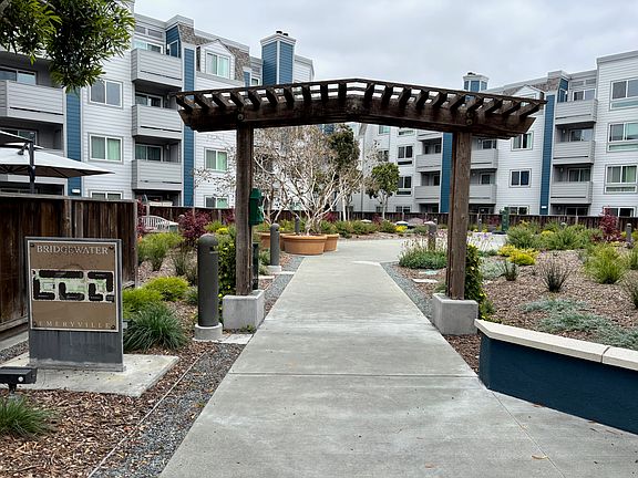 pathway to the buildings