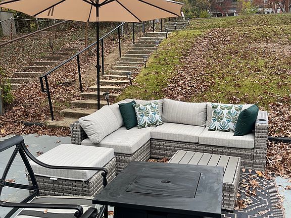 Backyard patio
