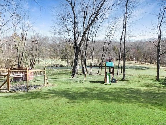 View of yard space looking towards the pond.