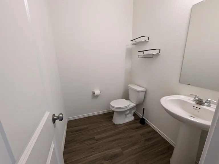 Powder room downstairs