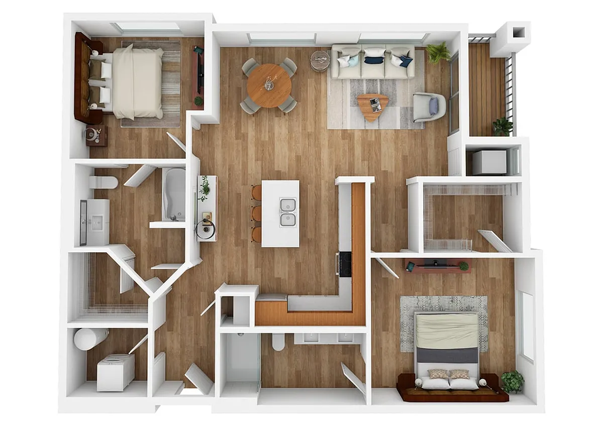 Floor plan Maroon Peak