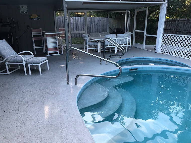 Pool area