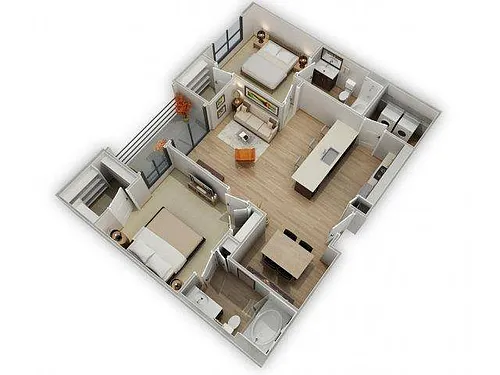 Floor plan Lafayette