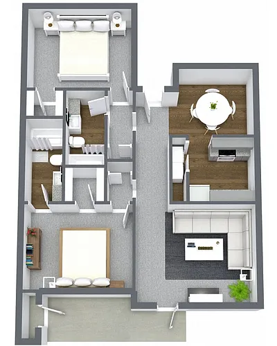 Floor plan B1