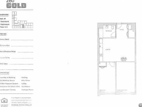 2nd image of 260 Gold St APT 214