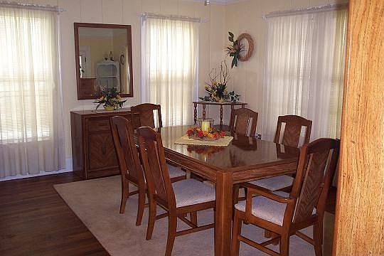 Formal dining area