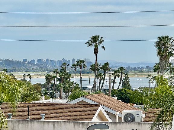 Views from the private rooftop deck