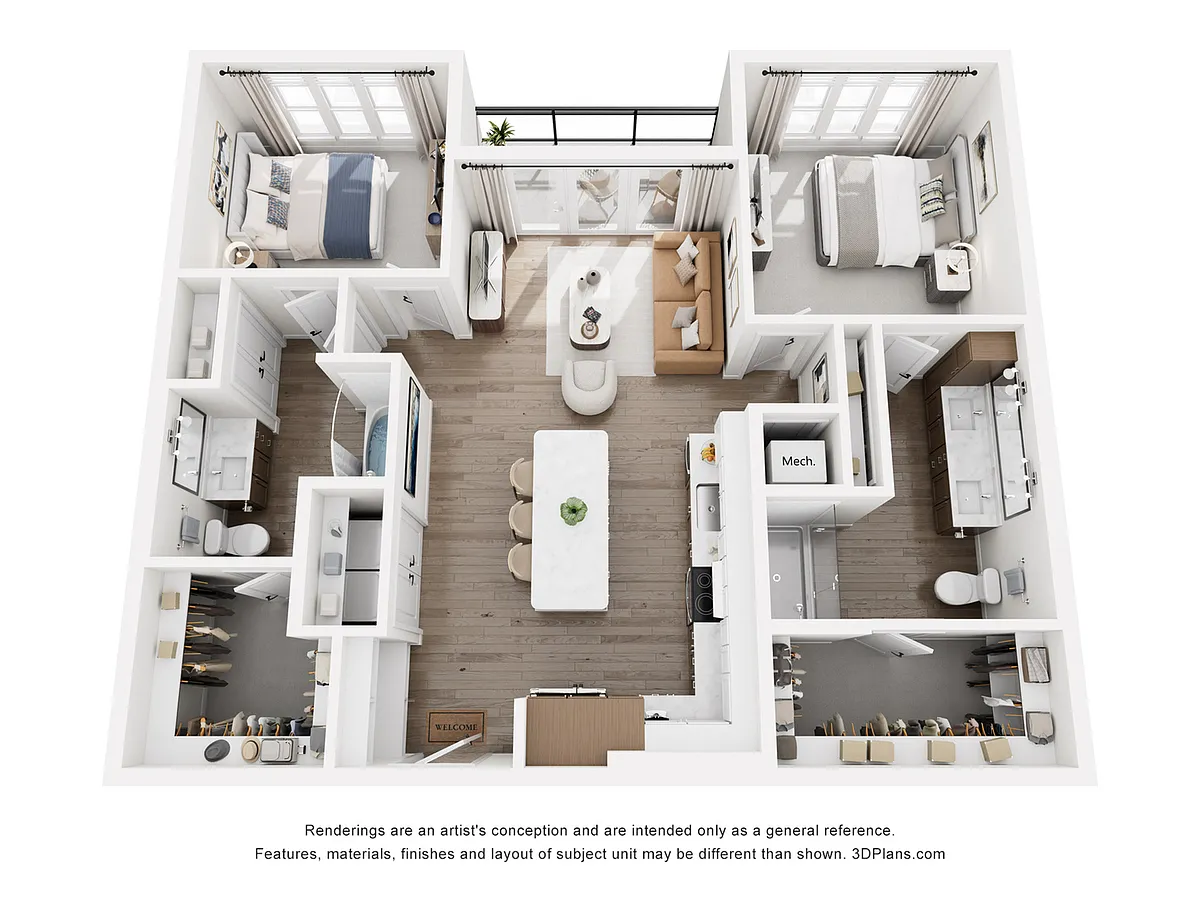 Floor plan B1