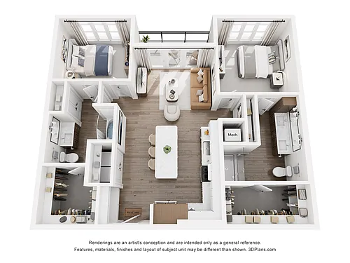 Floor plan B1