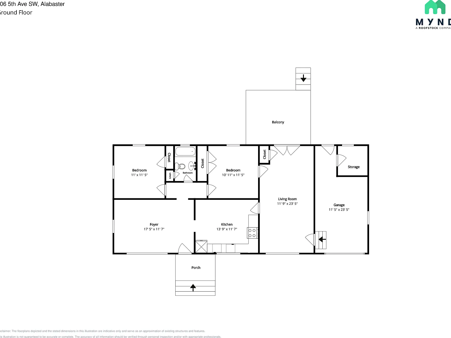 2 bed, 1.0 bath, 1056 sqft, $1,555 — Photo 2