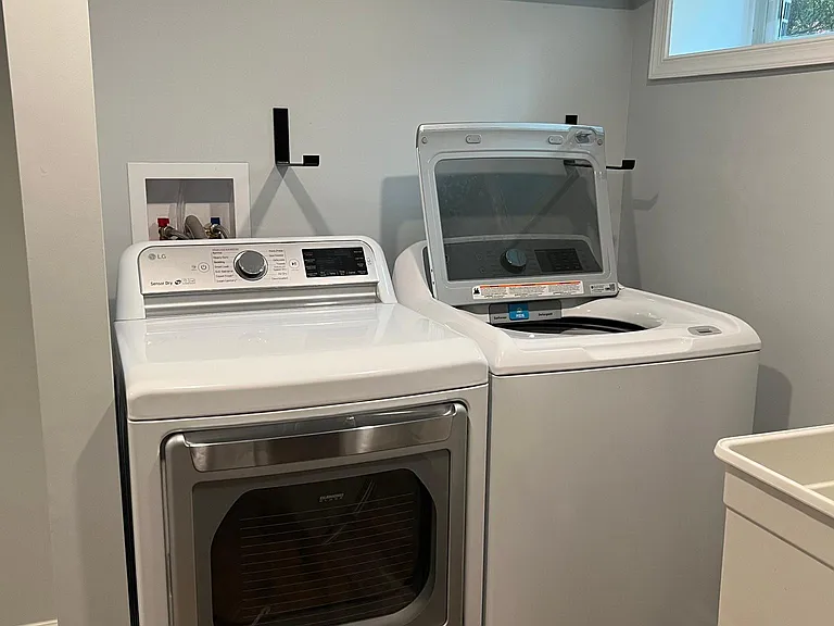 shared washer and dryer