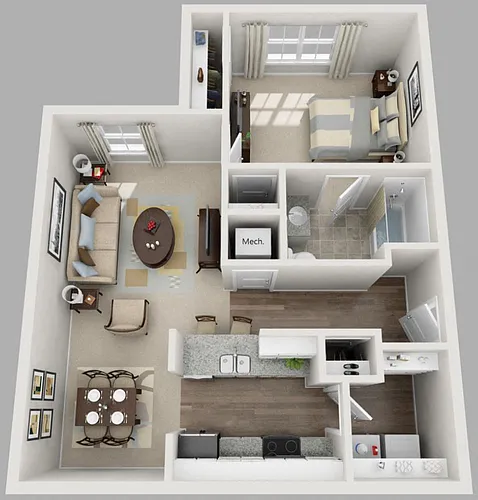 Floor plan The Gauley
