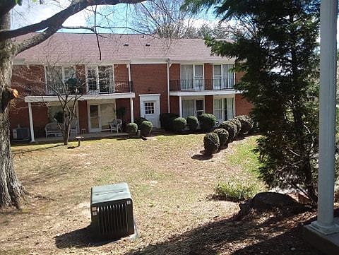 Side view from back patio