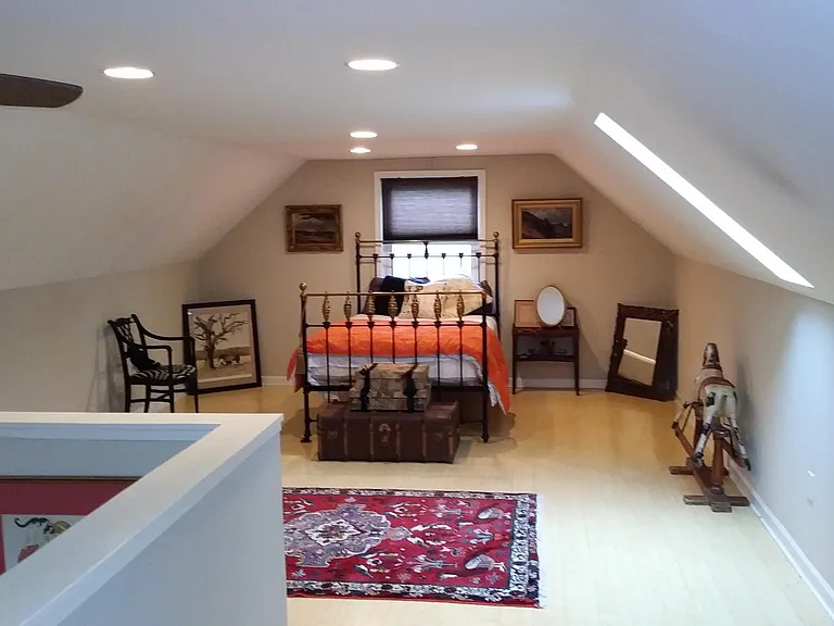 Bedroom three, very spacious.