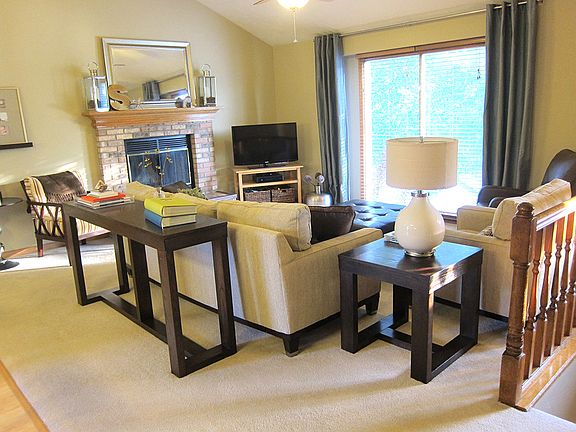 Living Room with Fireplace