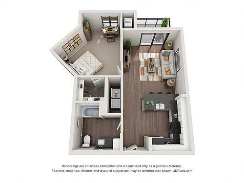 Floor plan Goodrich