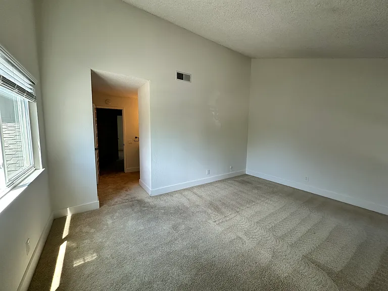 Spacious master bedroom
