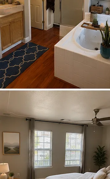 Bathroom in main room