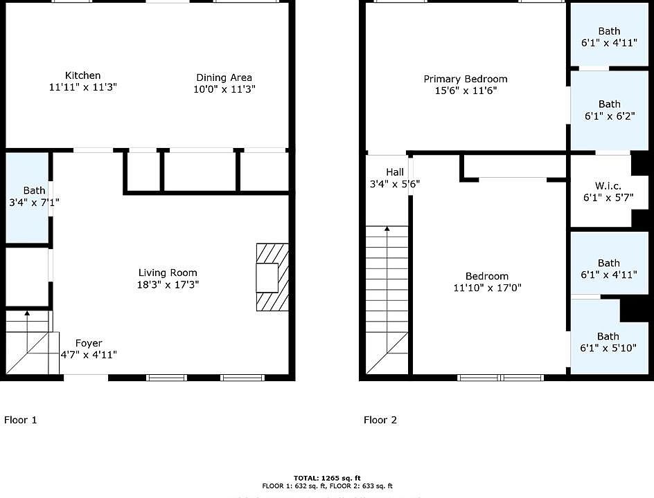 IDEAL ROOMMATE FLOOR PLAN!