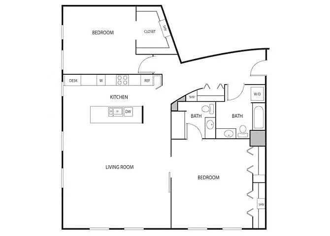 Floor plan Manet