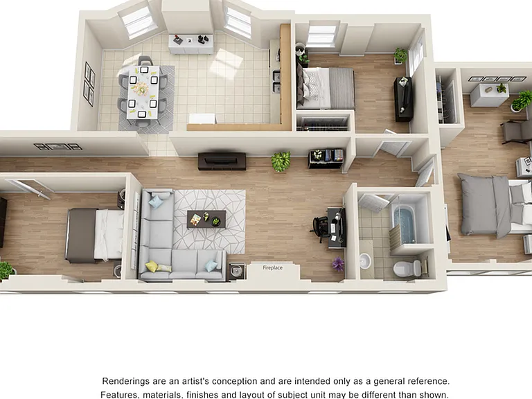 2 Bedroom | 1 Bathroom 2 Bedroom | 1 Bathroom