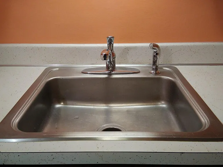 New kitchen sink hardware.