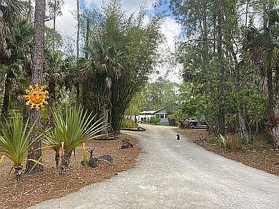 Approach to Main House