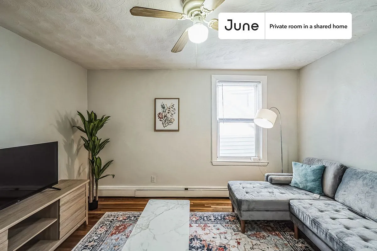 Queen bedroom in 4 bed/2 bath home in East Cambridge #1810 D — Photo 3