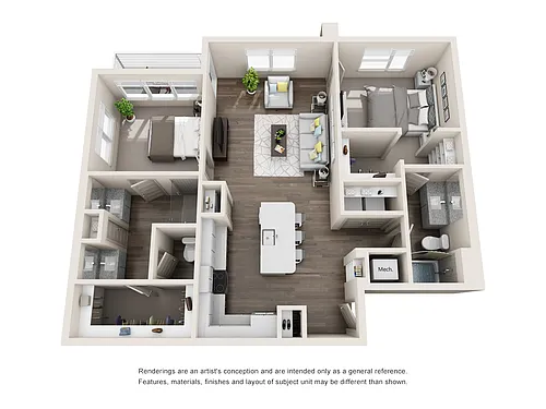 Floor plan B3