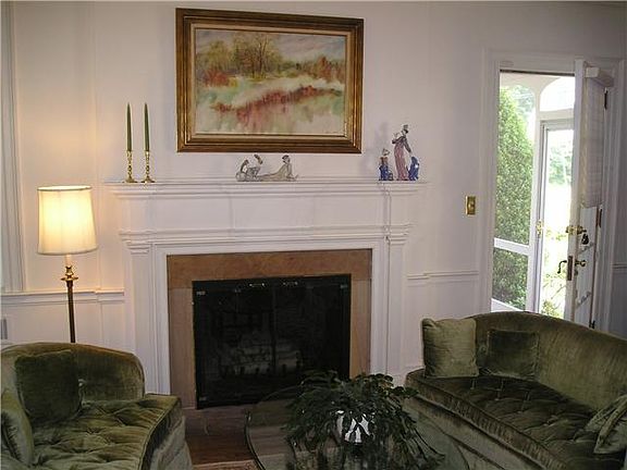 Living Room Opens to Side Porch