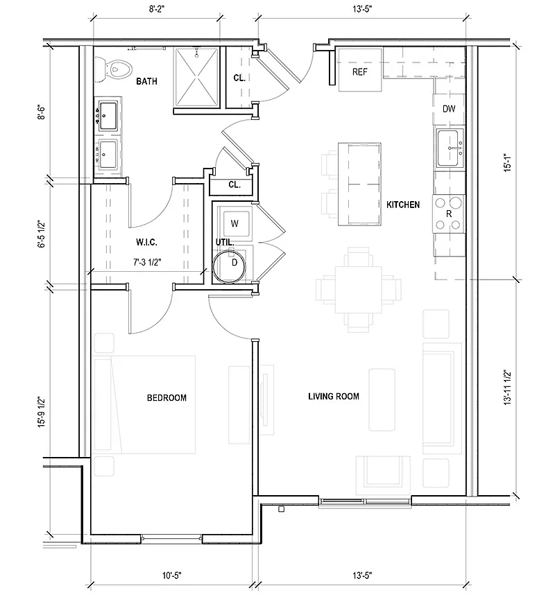 Floor plan 1F