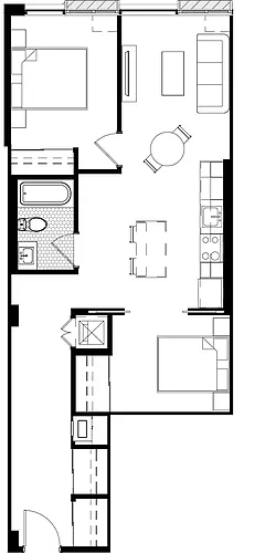 Floor plan 522