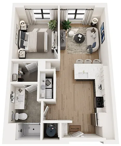 Floor plan 1G