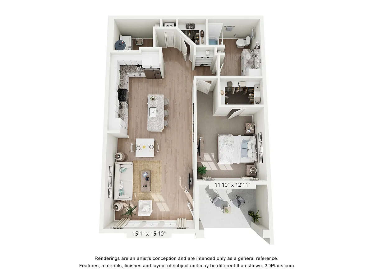 Floor plan C1 - Robin Cottage