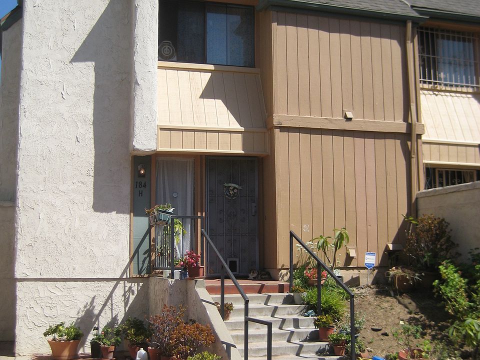 Front of townhouse