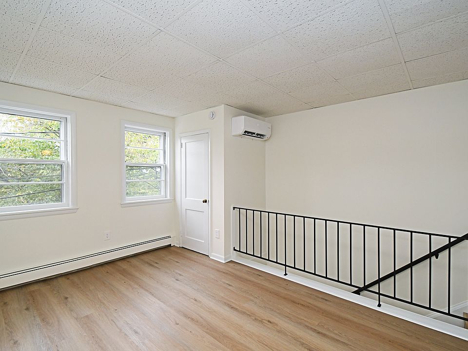 Living room with storage closet