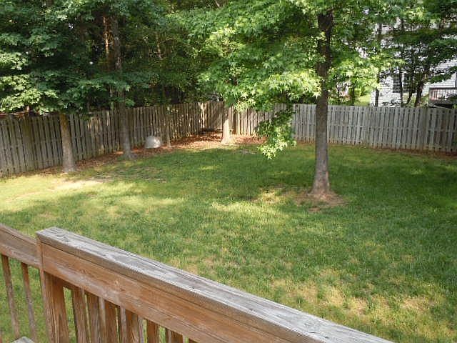 Fantastic fenced in yard to enjoy the weather