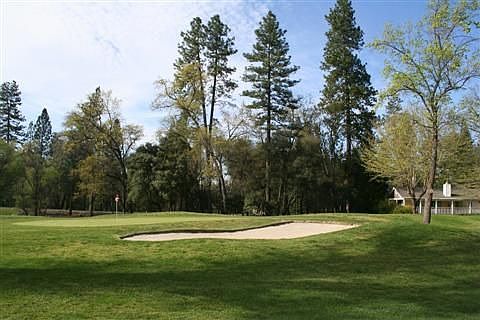 Golf course meanders throughout the neighborhood