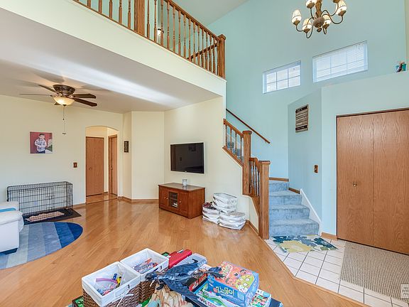 The hard wood is very inviting.  There is tons of closet space and storage in this home!
